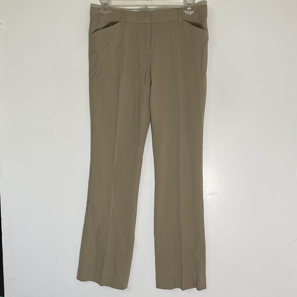 Philosophy Republic Clothing Dress Pants Womens 10 Beige‎ Stretch Twill Career